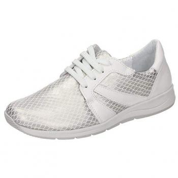 Zapatillas Inch Blue Confort Plateadas 43