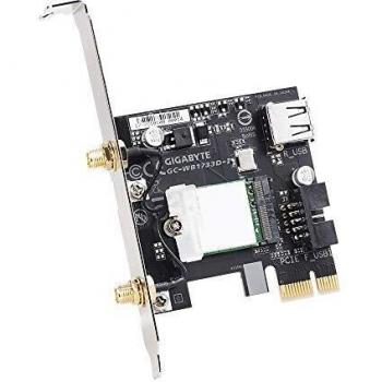 Gigabyte GC-WB1733D-I Adaptador y Tarjeta de Red WLAN / Bluetooth 1733 Mbit/s Interno - Accesorio de Red