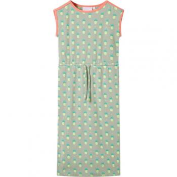 Vestido infantil verde menta viejo 104
