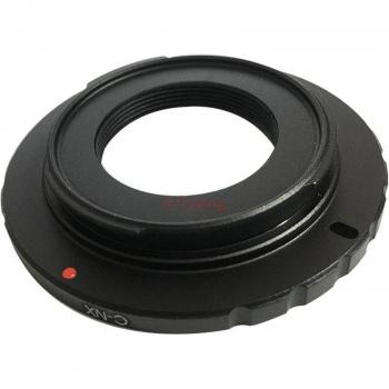 Anillo Adaptador C CCTV para Lentes de Película a Montura Samsung NX (NX5, NX10, NX11, NX20, NX100, NX200, NX300, NX2000, NX3000)