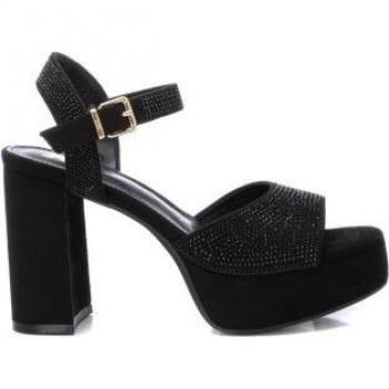 Sandalia de mujer Xti 142744 Negro con hebilla