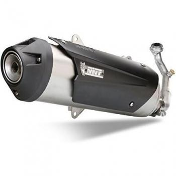 Escape completo homologado MIVV Urban en acero inoxidable para MBK Skycruiser 125 y Yamaha X-Max 125 (2006-2016)