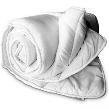 Burrito Blanco Relleno Nórdico 035/Edredón Nórdico Invierno Micro-Fibra 100% Poliéster Fibra Hueca de 350 grs. para Cama de 150 cm, 240x220 cm,