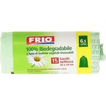 Frio - Bolsas nettezza, 100% Biodegradable, 35 x 44 cm - 15 piezas