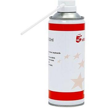 5 Star - Limpiador de aire puede HFC libre Gas comprimido inflamable 400 ml