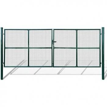 Wrought Iron Driveway Gates 415 x 200 cm / 400 x 150 cm