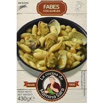 La cocina de Mamina Sara Fabes con Almejas - 430 gr