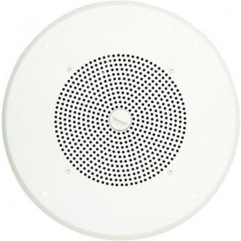 Bogen 8 Speaker with Transformer, White Grille, Screw Terminal Volume Control
