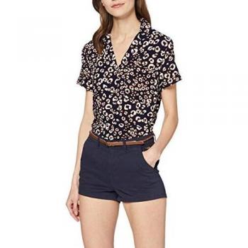 Superdry Chino Hot Short Pantalones Cortos, Azul