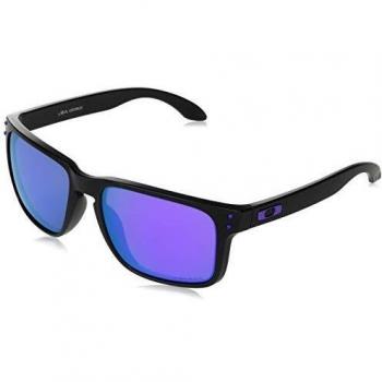 Oakley Holbrook XL Prizm Matte Black Sunglasses with Prizm Violet, Size: 59 MM, CAT3, Unisex