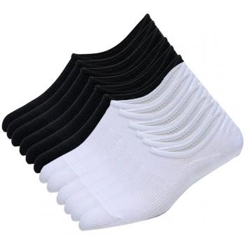 Litthing Calcetines de Algodón Desodorante Invisibles Cortos Deportivos Transpirable Barco Multicolor Medio Tamaño 44-48 Hombre