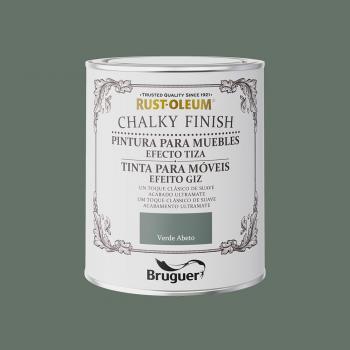 BRUGUER-Pintura a la Tiza Chalky Verde Abeto 750 ml
