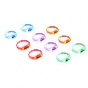 Hercules LED Wristbands Pack – 10 pulseras luminosas interactivas