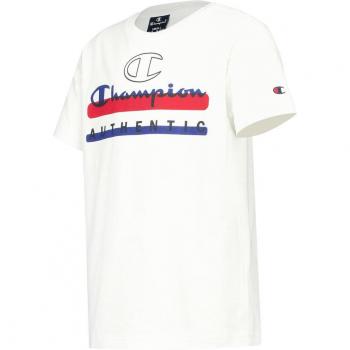 Camiseta de niños Graphic Shop Champion (modelo 306517-Wht) en color blanco