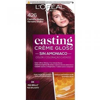L'Oréal Paris Casting Crème Gloss Coloración Sin Amoniaco, Tono: 426 Castaño Rojizo