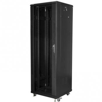 Armario Rack Lanberg de Suelo 32U/600x600x1603 19 Flat Pack Negro