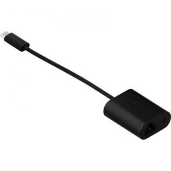 Adaptador Combo Sonos Negro para Era 100/300 - USB-C, Ethernet y Mini-jack 3.5 mm