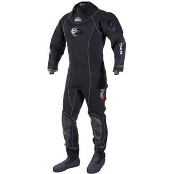 Mares Drysuit Pro Fit LX - Traje de Buceo Unisex, Color Negro, Talla XS