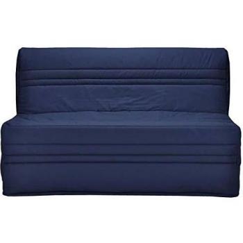 Banqueta JOÉ BZ 3 Plazas - Tela Azul Marino - Contemporánea - L 143 x P 97 cm