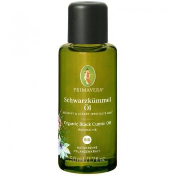 Aceite de Comino Negro Bio Primavera, 50 ml - Aceite ecológico para aromaterapia
