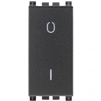Interruptor Bipolar VIMAR Arké 16A 2P Gris Luminoso