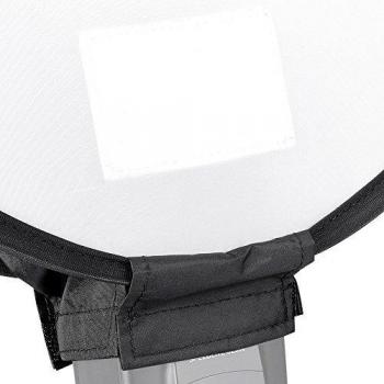 'Neewer® 12/30 cm redondo difusor de flash de luz con 18% Tarjeta gris equilibrio para Canon 430EX II, 580EX II, 600EX-RT, Nikon SB600 SB800 SB900 380EX, Neewer TT560, TT680, Yongnuo YN560, YN565 Speedlight