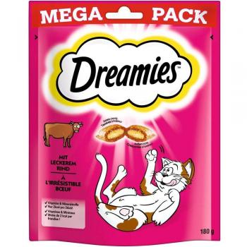 Catisfactions Snacks para Gatos Big Pack 180g - Vacuno (3 x 180g)