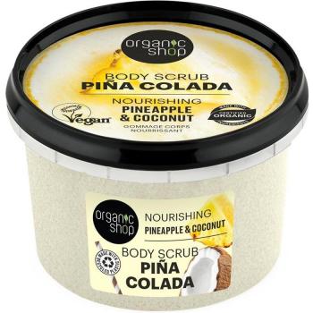 Exfoliante corporal nutritivo piña colada, Organic Shop 250 ml