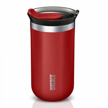 Taza Térmica Wacaco Octaroma Lungo 300 ml - Rojo Carmín