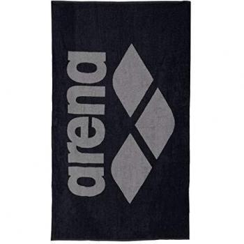 Arena Pool Soft Towel - Unisex Black Shower Towel