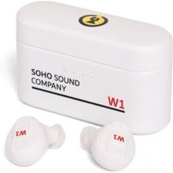 SOHO Sound Company W1 Wireless Bluetooth Earbuds - White