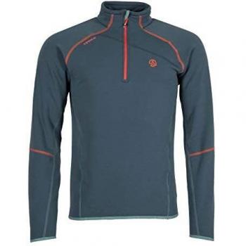 Ternua Magik 1/2 Zip M Camiseta de Manga Larga, Hombre, Azul