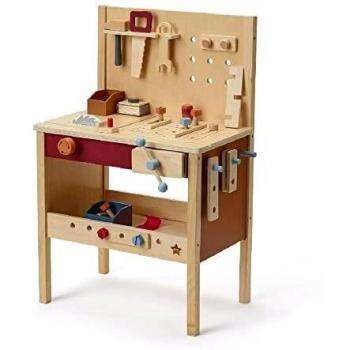 Kids Concept® Wooden Workbench Kid's Hub with Accessories