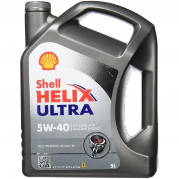 SHELL 550042318 Helix Ultra 5W40 Aceite de Motor, 5 l