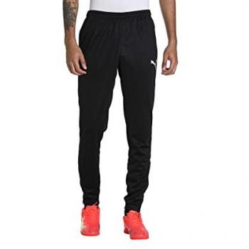 Pantalón de entrenamiento Puma Teamrise para hombre, color negro, talla M, material poliéster
