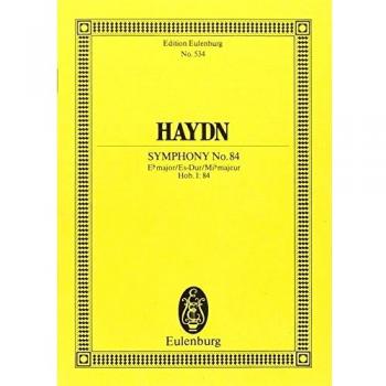 Sinfonía nº 84 en Mib Mayor de Haydn para Orquesta - Partitura Clásica Eulenburg