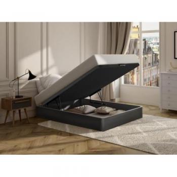 Canapé abatible HESTIA de YSMEE - Negro Mate - 160 x 200 cm