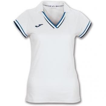 Joma - Polo terra blanco-royal m/c woman para mujer