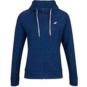 Babolat Exercise Hood Jacket Girl Sudadera, Unisex niños, Estate Blue HTHR, 6-8 años