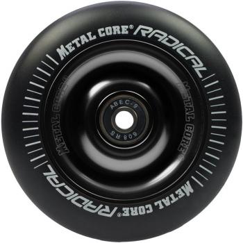 Bestial Wolf Metal Core Rueda Radical Black para Scooter Freestyle, Diámetro 110 mm