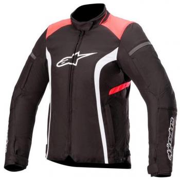 Chaqueta de Moto Mujer Alpinestars Stella T-Kira V2 Impermeable Negro Coral