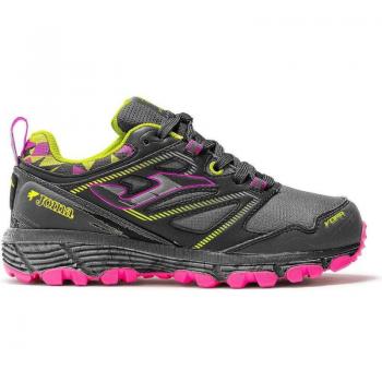 Calzado Multideporte para Niña JOMA VORA JR 2319 PURPLE - Zapatillas deportivas moradas, modelo Vora JR, diseñadas para actividades multideportivas, con suela de goma antideslizante,