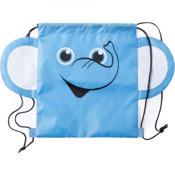 Mochila de cuerdas Llorel plegable para niño con diseño de gato