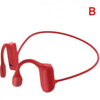 Auriculares deportivos impermeables de conducción ósea con reducción de ruido y Bluetooth, micrófono manos libres inalámbricos S N3d7