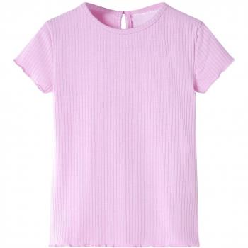 Camiseta infantil rosa claro 140