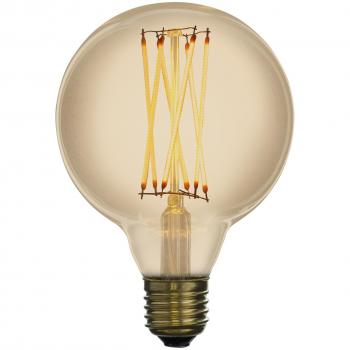 LED Zen lzg2041 a bombilla decorativa LED de Filamento cristal 4 W E27 ámbar