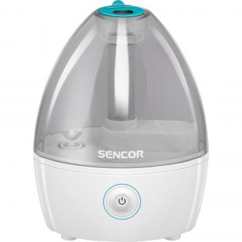 Humidificador SENCOR SHF 901WH - Blanco, 12W, Capacidad 0.9L, Para habitaciones hasta 18 m²
