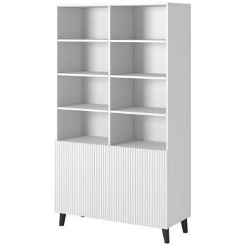 Cama Estantería PAFOS 100x40x176,5 cm blanco mate