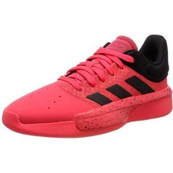 adidas Pro Adversary Low 2019, Zapatos de Baloncesto para Hombre, Rojo