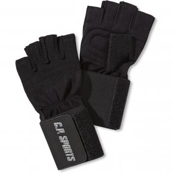 C.p. sports athletik - Guantes para fitness, color negro, talla L